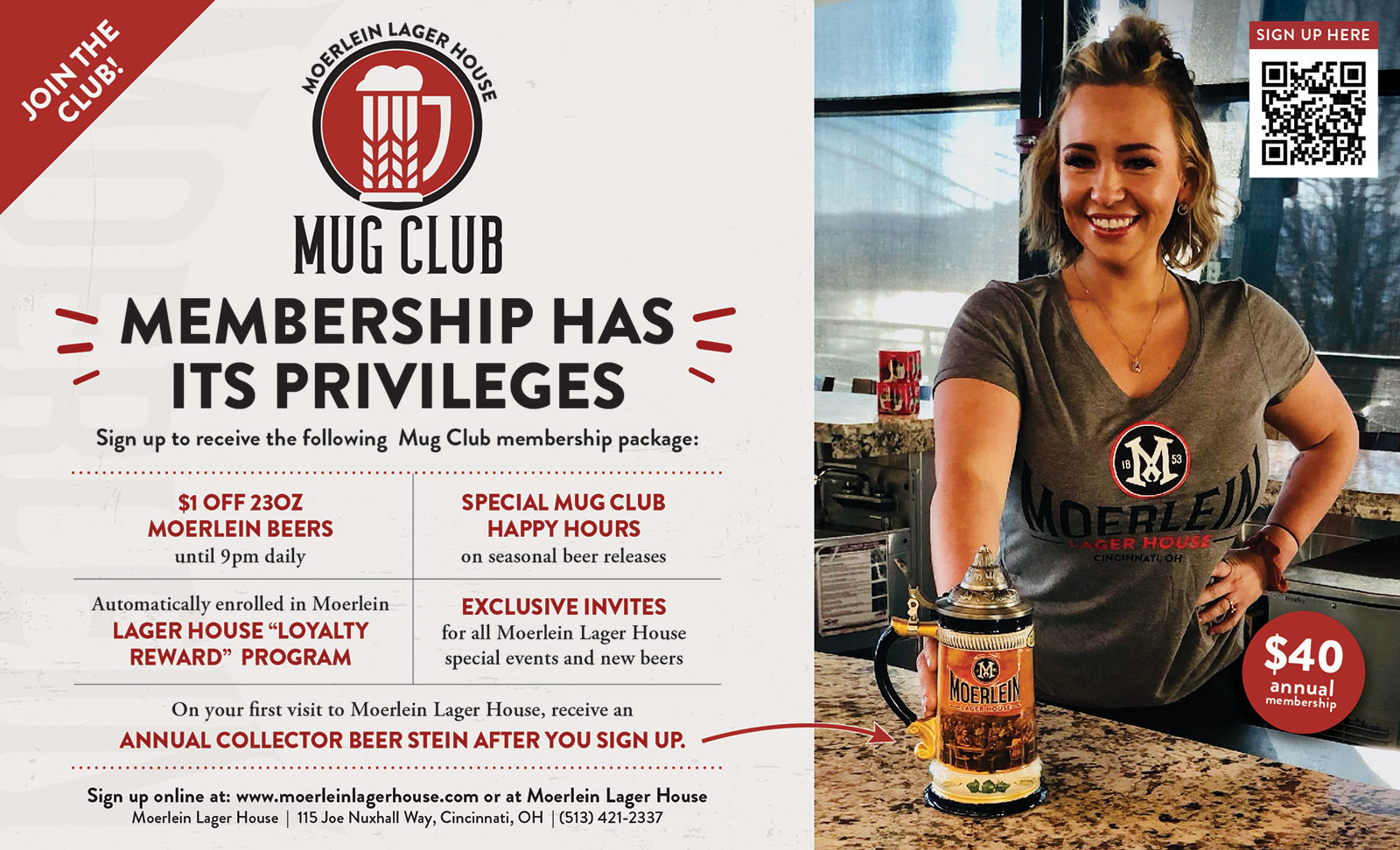 Mug Club Poster